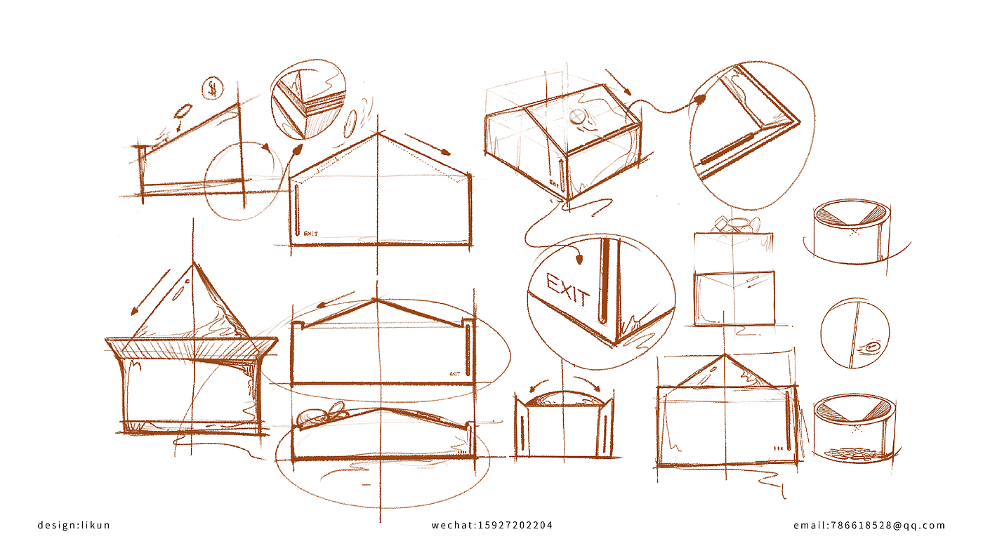 Home, IP, gift box，