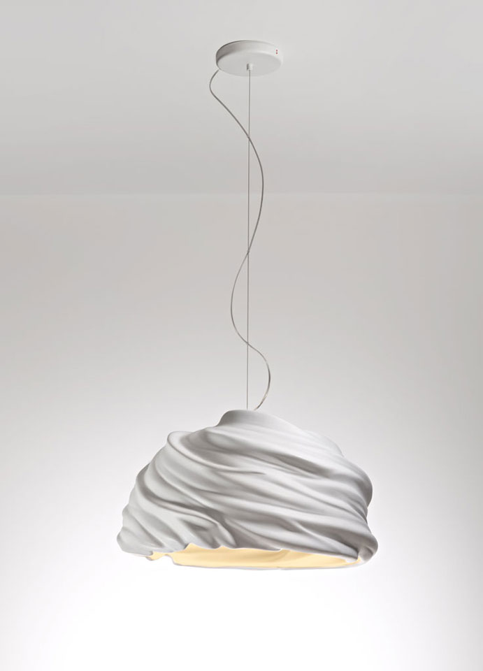 Cyclone，Ceramic lamp，Hurricane shape，
