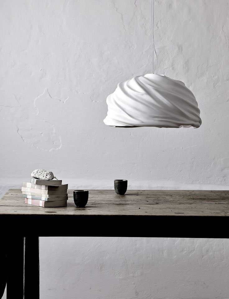 Cyclone，Ceramic lamp，Hurricane shape，
