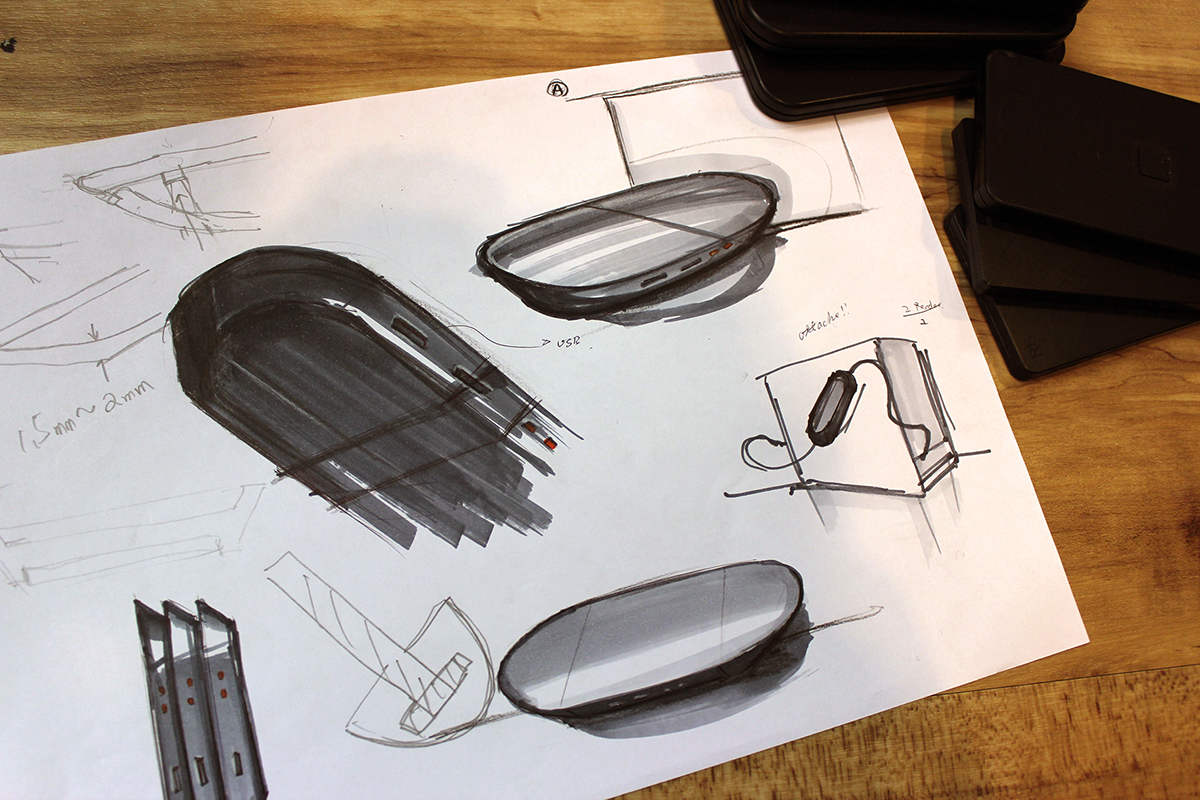 product design，memorandum，Data storage design，mobile hard disk drive，