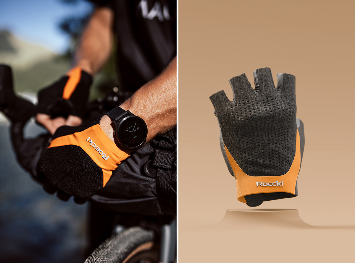 glove，Ride，orange，Mountain bike，product design，