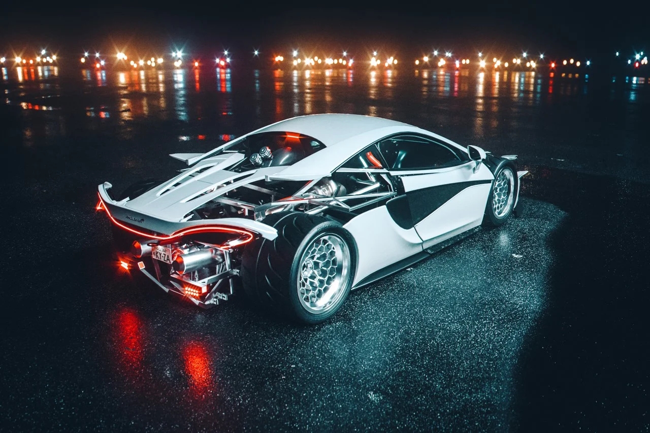 McLaren，automobile，industrial design，Bare back，