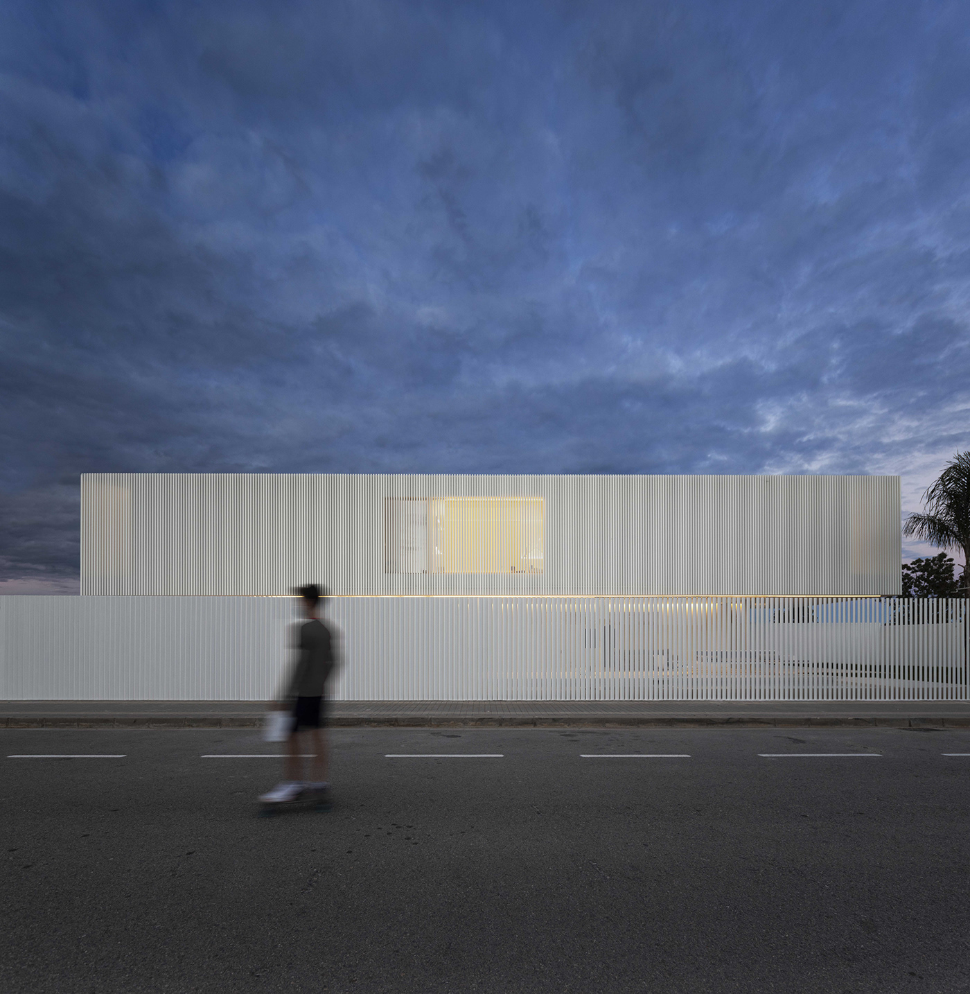 Piera House，Architectural design，Minimalist style，white，