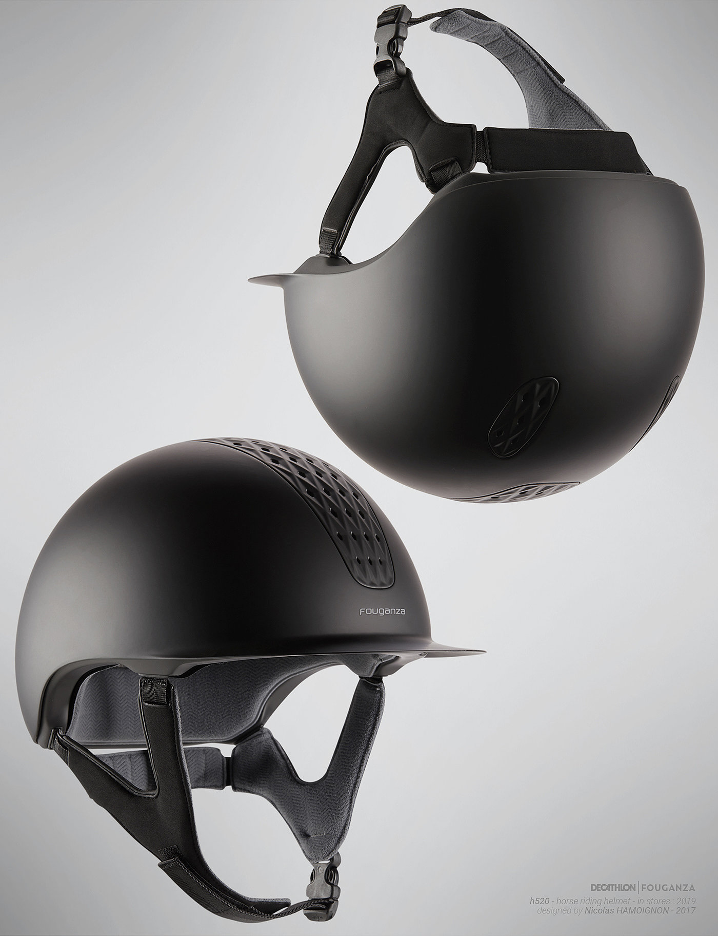 decathlon，Equestrian helmet，Alias modeling，Helmet design，product design，Protective equipment，