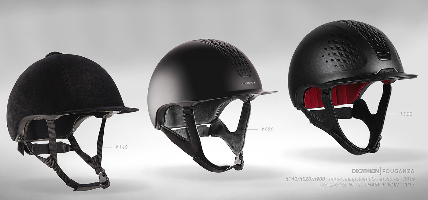 decathlon，Equestrian helmet，Alias modeling，Helmet design，product design，Protective equipment，