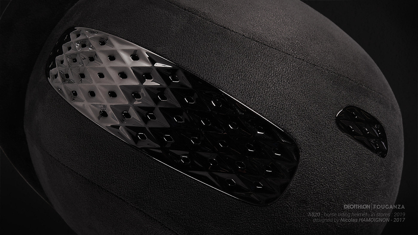 decathlon，Equestrian helmet，Alias modeling，Helmet design，product design，Protective equipment，