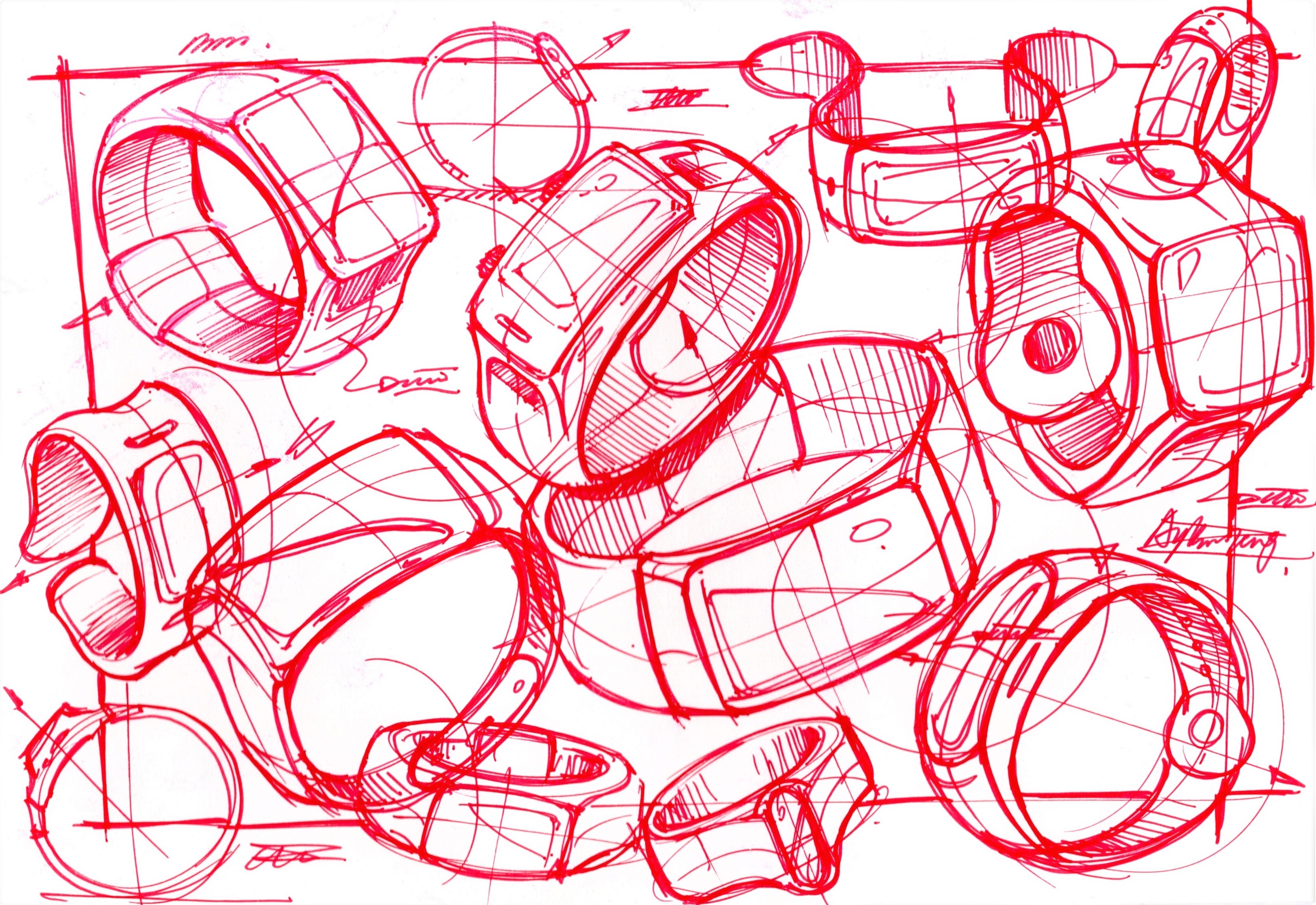 Hand drawn industrial design，Postgraduate entrance examination for industrial design，Hand drawn product design，Product design postgraduate entrance examination，industrial design，product design，Design hand drawn，Designer's hand-painted book，