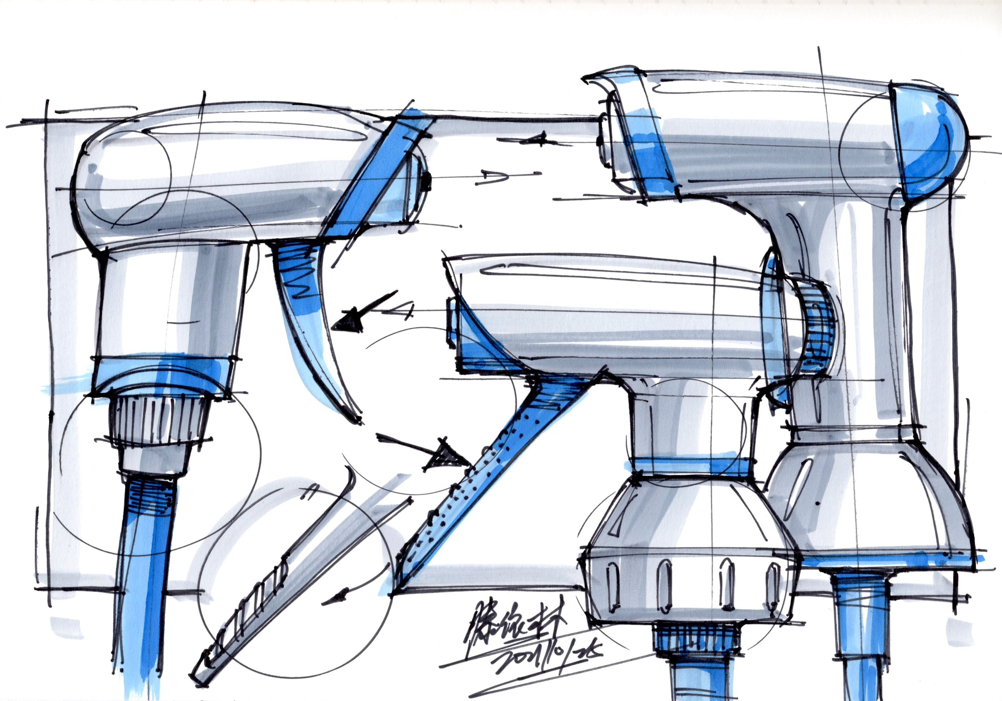 Hand drawn industrial design，Postgraduate entrance examination for industrial design，Hand drawn product design，Product design postgraduate entrance examination，industrial design，product design，Design hand drawn，Designer's hand-painted book，