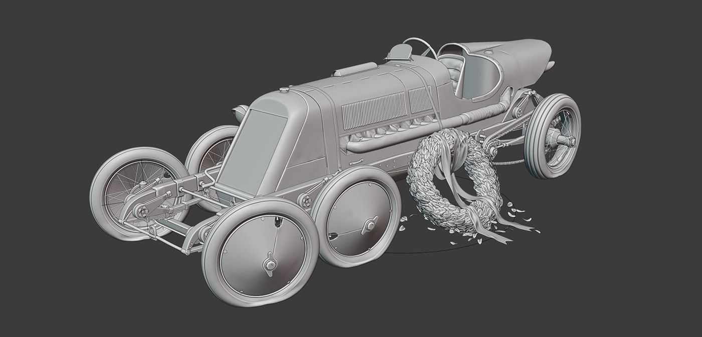 1920 ~ 1930s，Aerocar，Gentleman race，High quality，