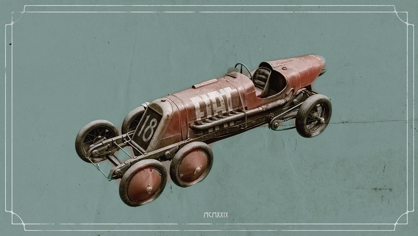 1920 ~ 1930s，Aerocar，Gentleman race，High quality，