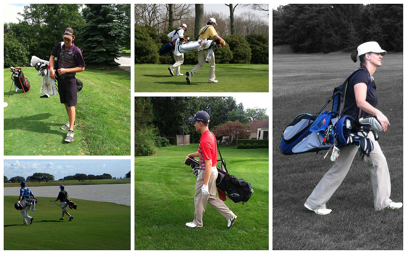 FreeFrame Golf，高尔夫球袋，再设计，