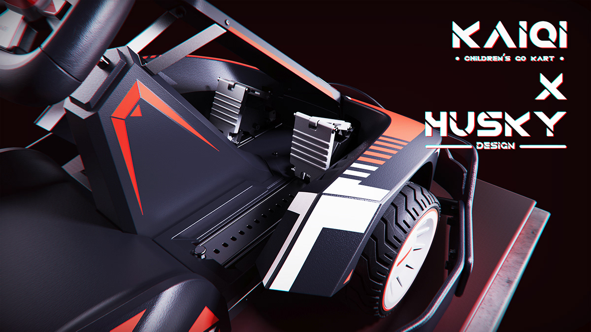 Husky original design，Children's go kart，