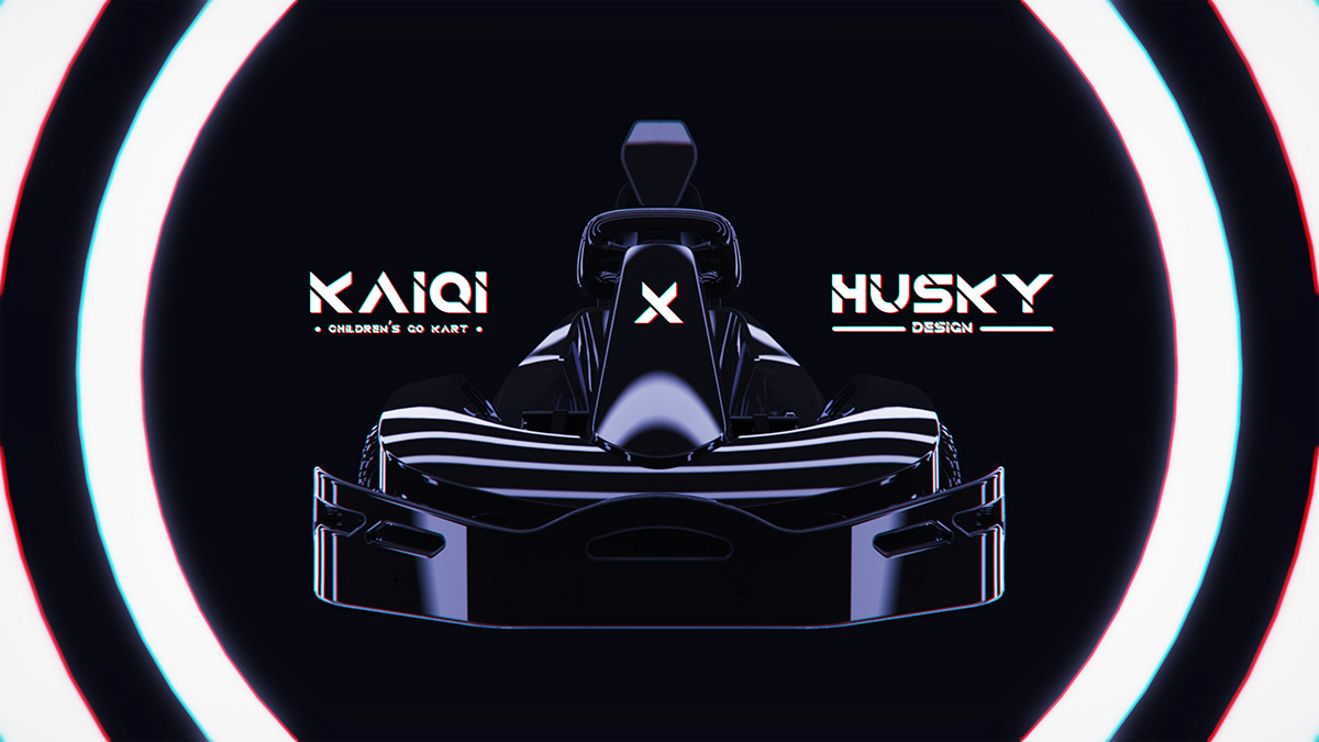Husky original design，Children's go kart，
