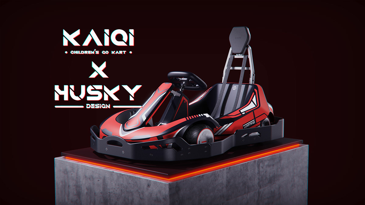 Husky original design，Children's go kart，