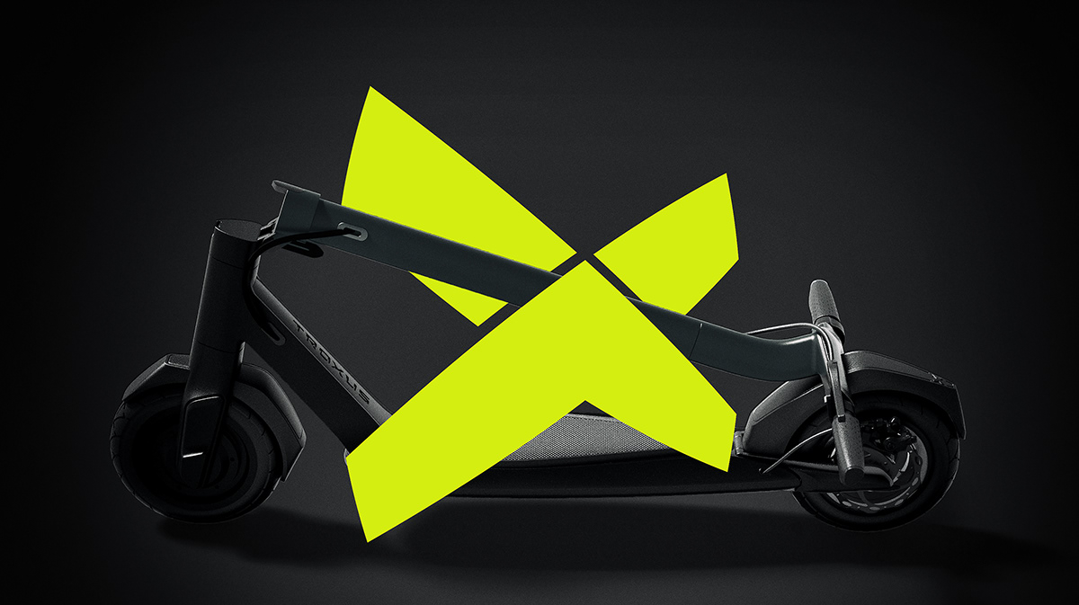 Husky original design，Electric scooter，