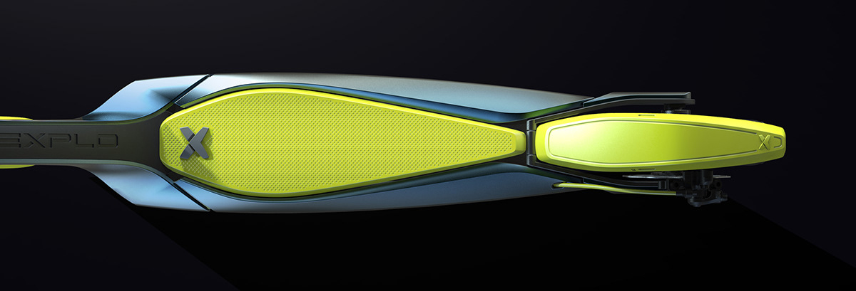 Husky original design，Electric scooter，