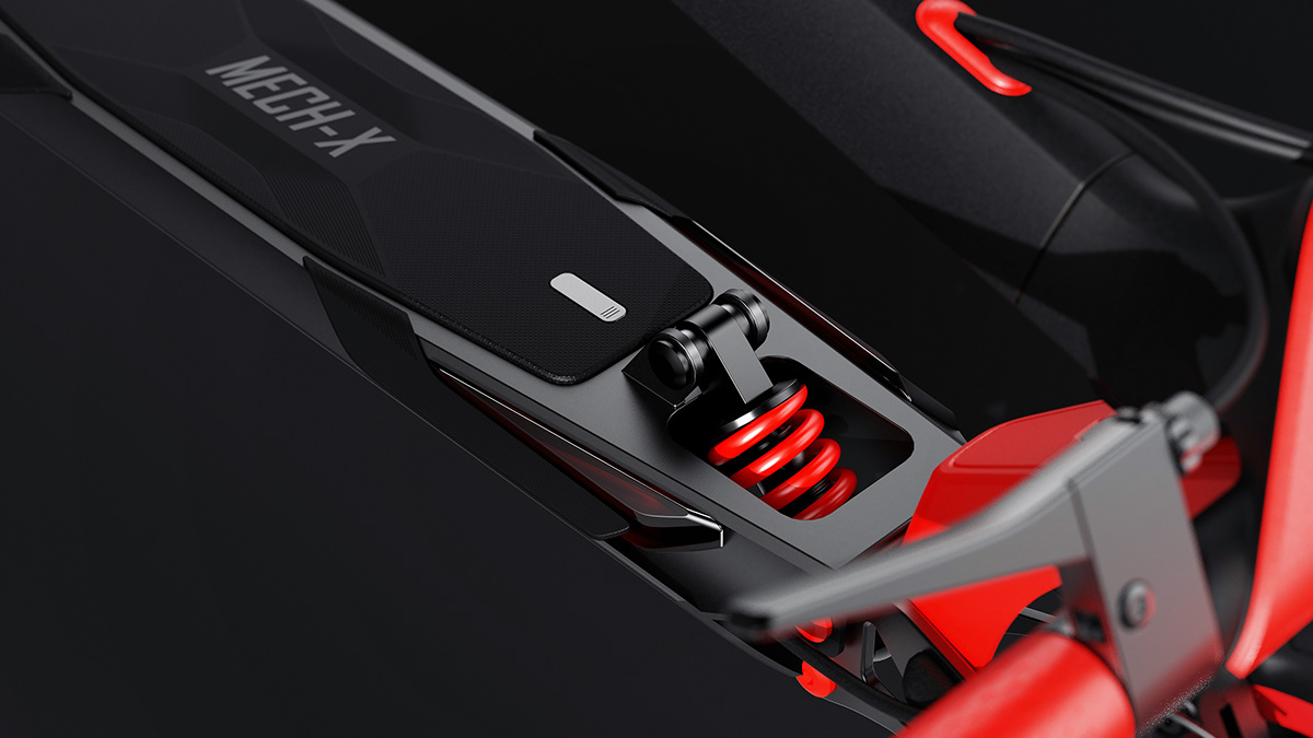 Husky original design，Electric scooter，