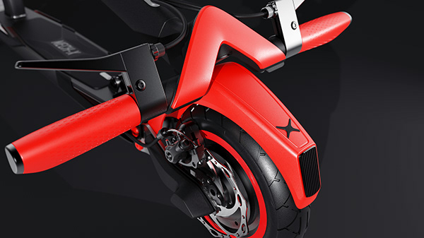 Husky original design，Electric scooter，