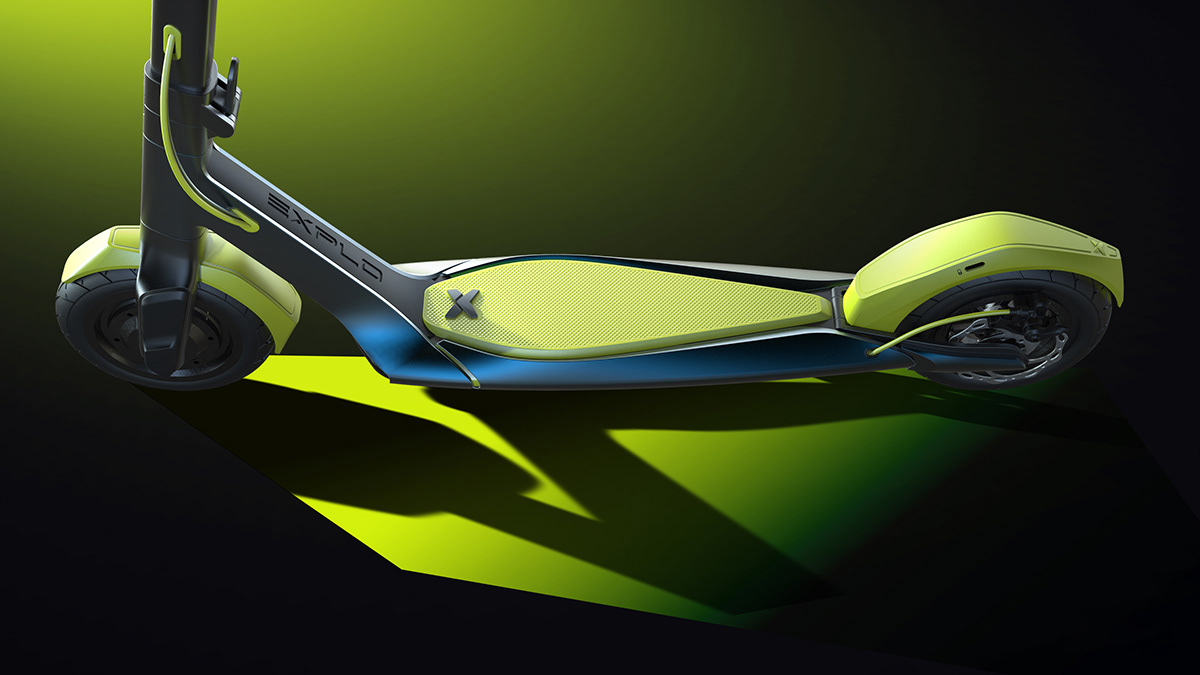 Husky original design，Electric scooter，