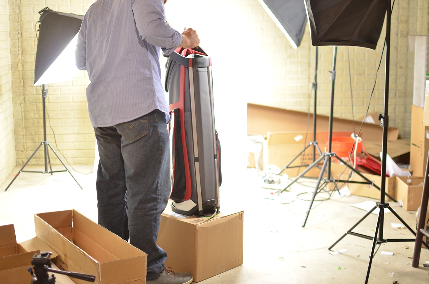 FreeFrame Golf，Golf bag，Redesign，