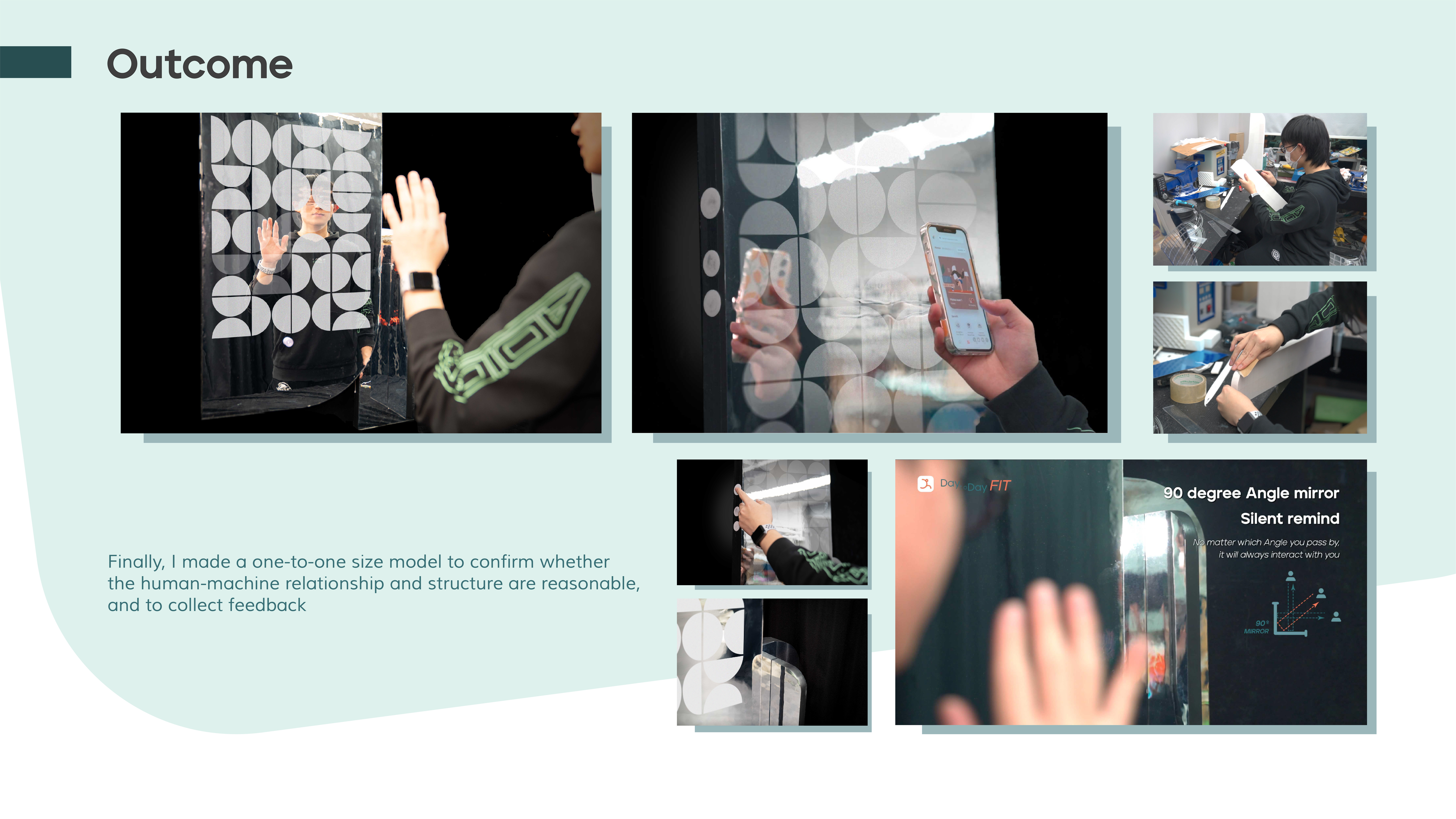 healthy，Bodybuilding，Fitness mirror，