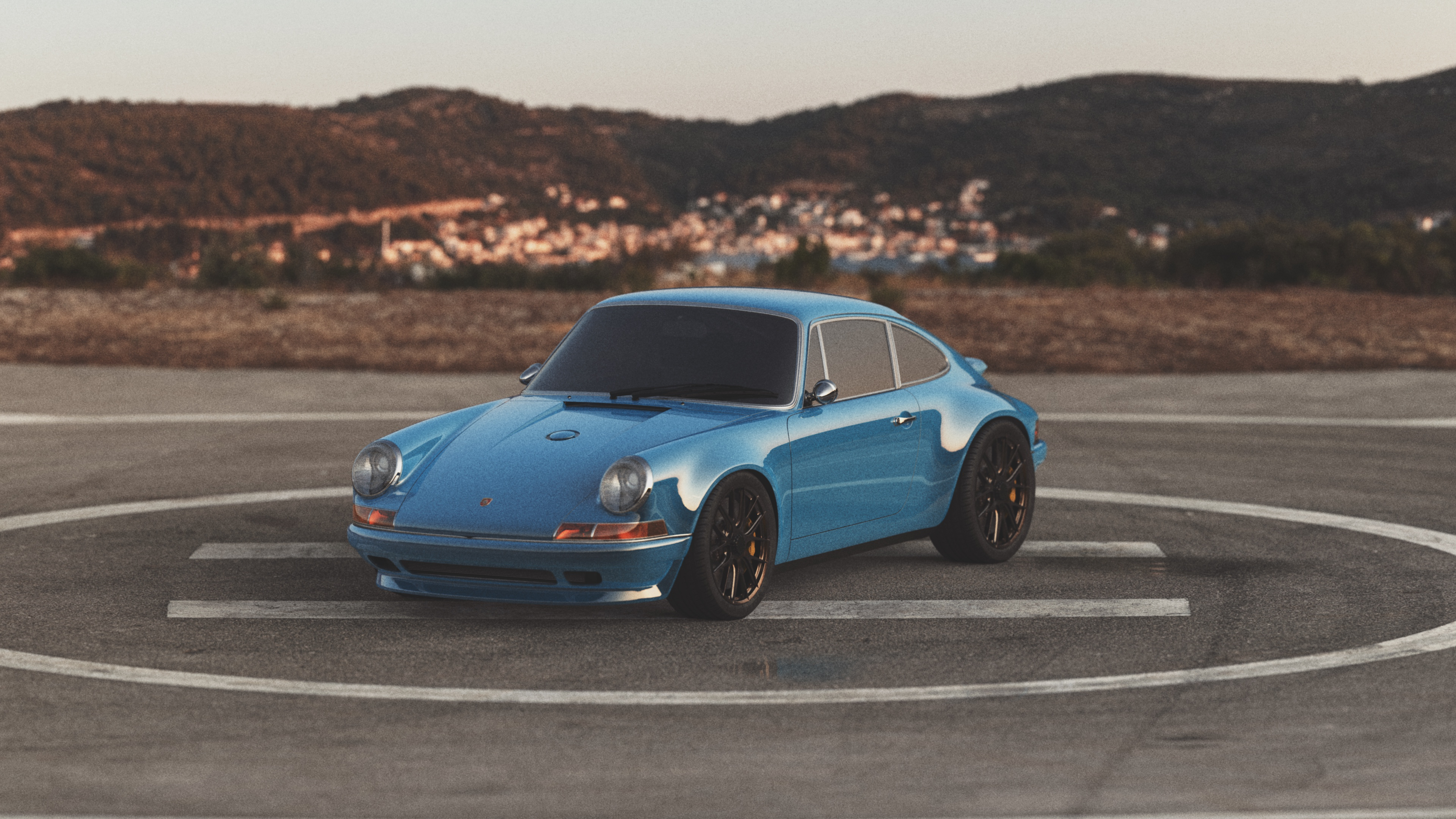 Car rendering，keyshot，nine hundred and eleven，industrial design，