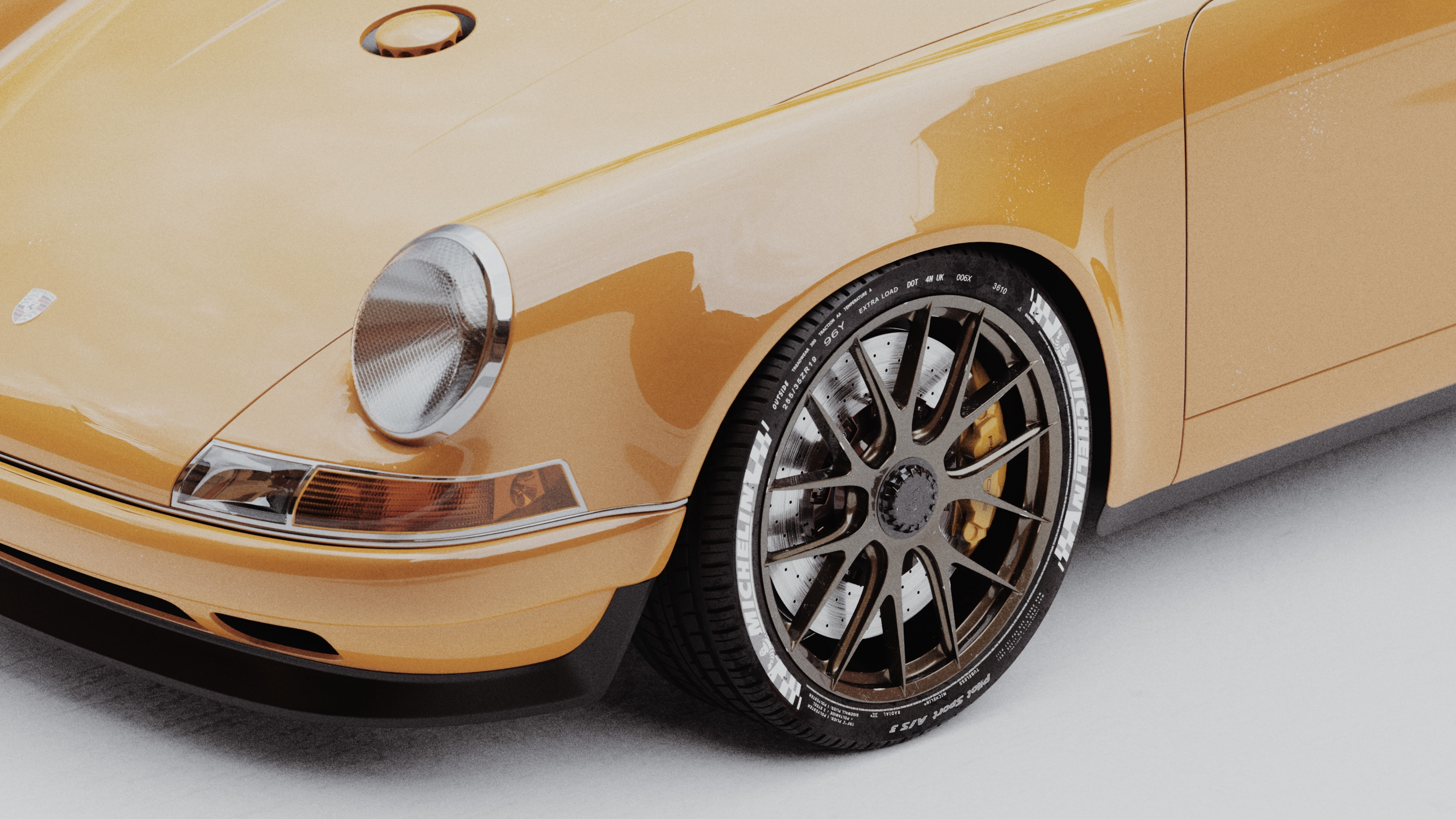 Car rendering，keyshot，nine hundred and eleven，industrial design，