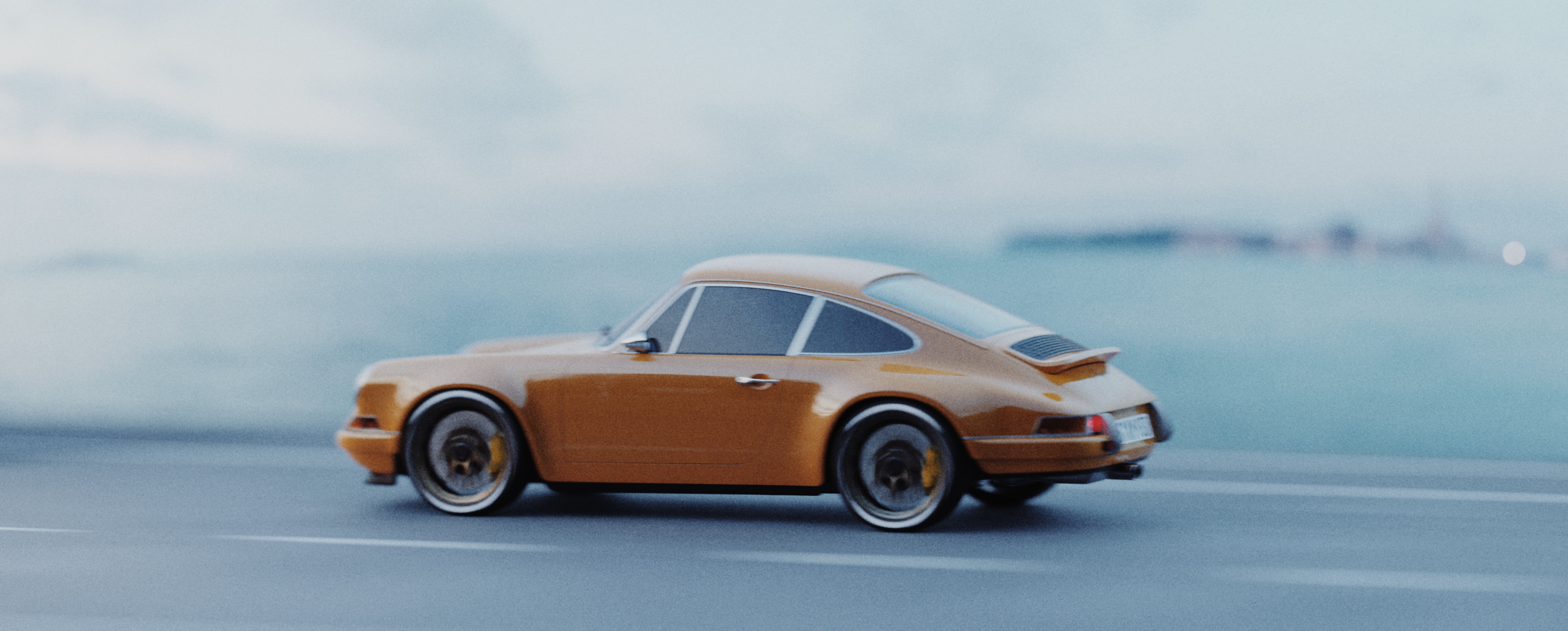 Car rendering，keyshot，nine hundred and eleven，industrial design，