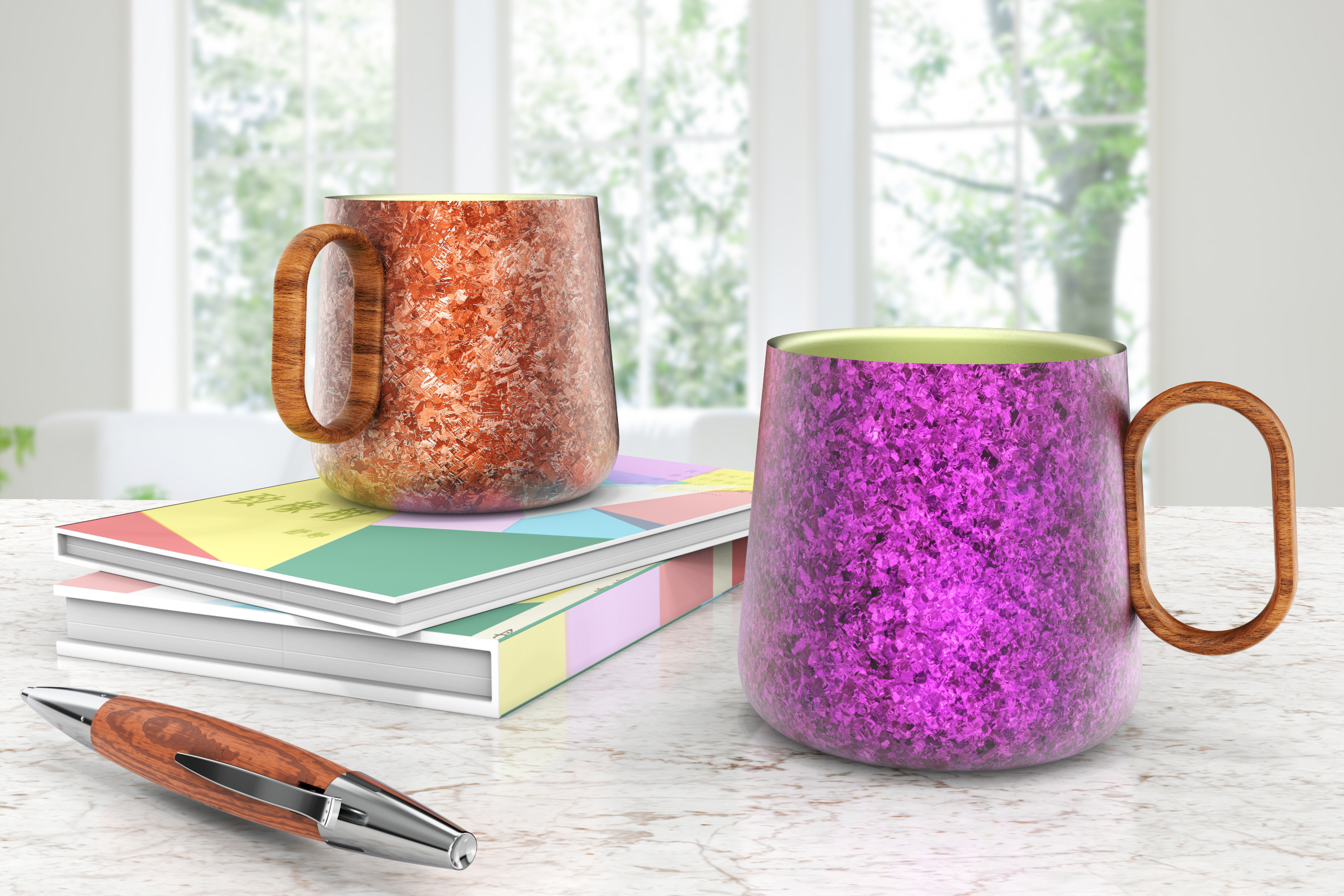 Titanium cup，Mug，coffee cup，Water cup，Pure titanium，