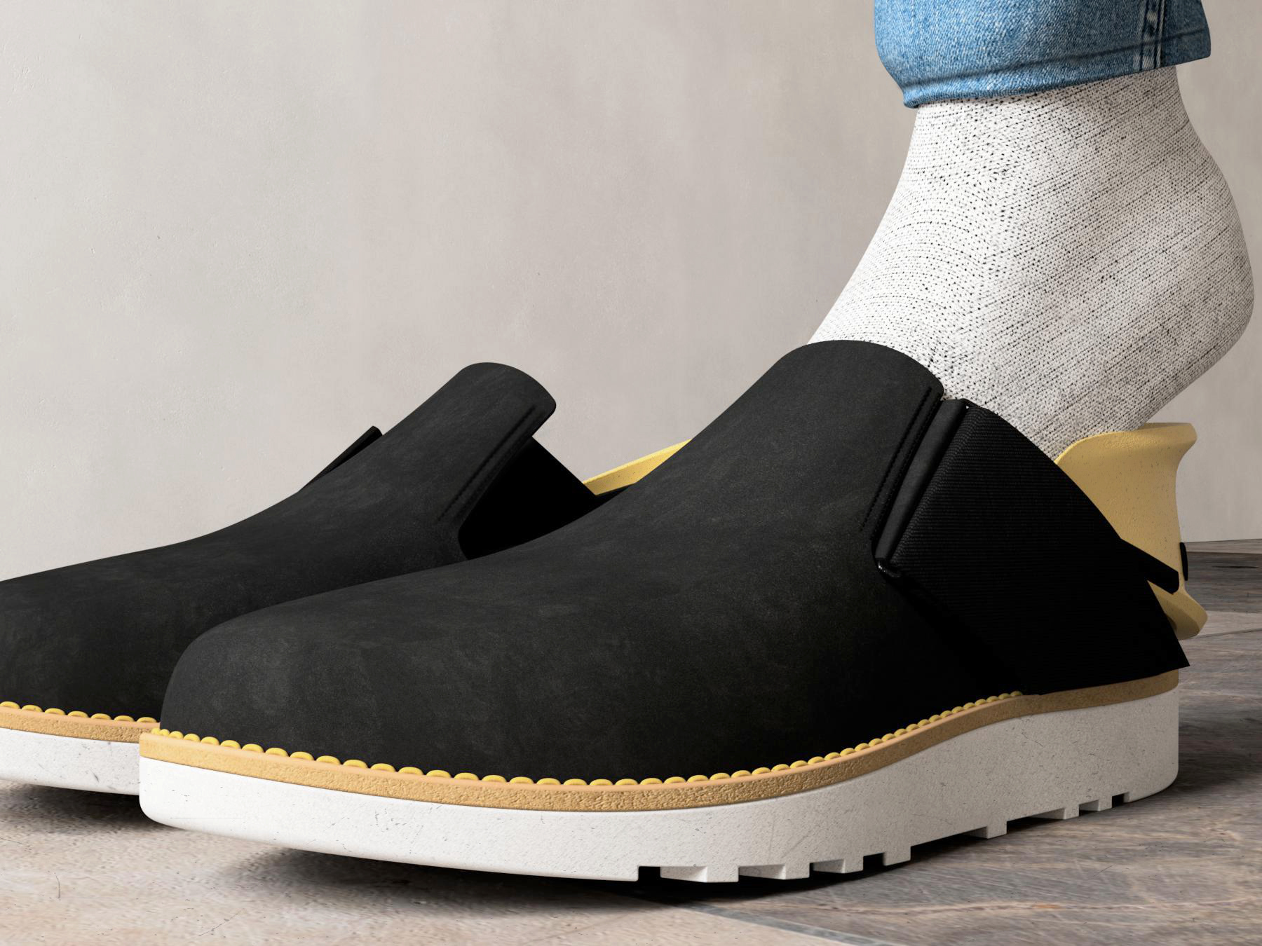 shoes，Prototype design，project management，3D modeling，