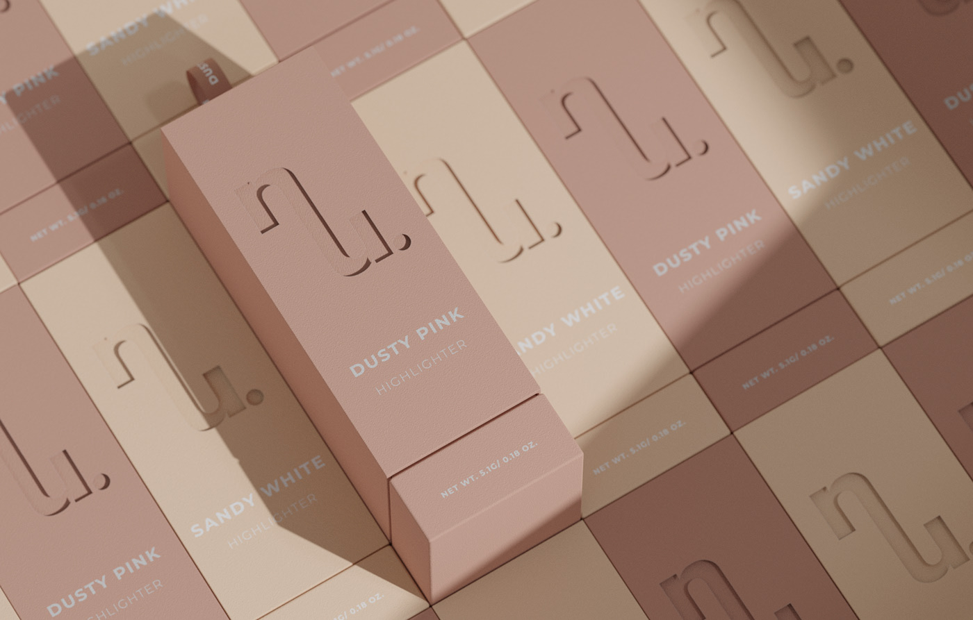 Brand promotion，Minimalist，Identification，Cosmetics，