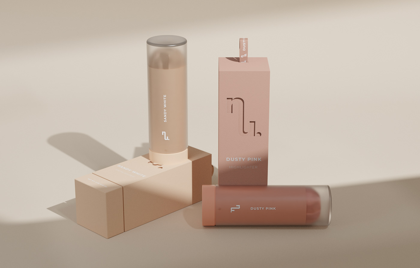 Brand promotion，Minimalist，Identification，Cosmetics，