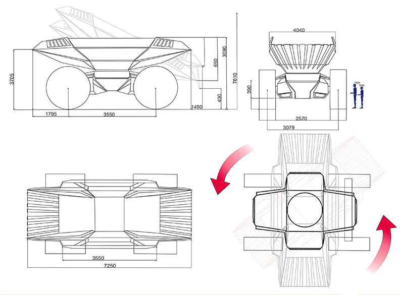 Belaz concept，concept，vehicle，