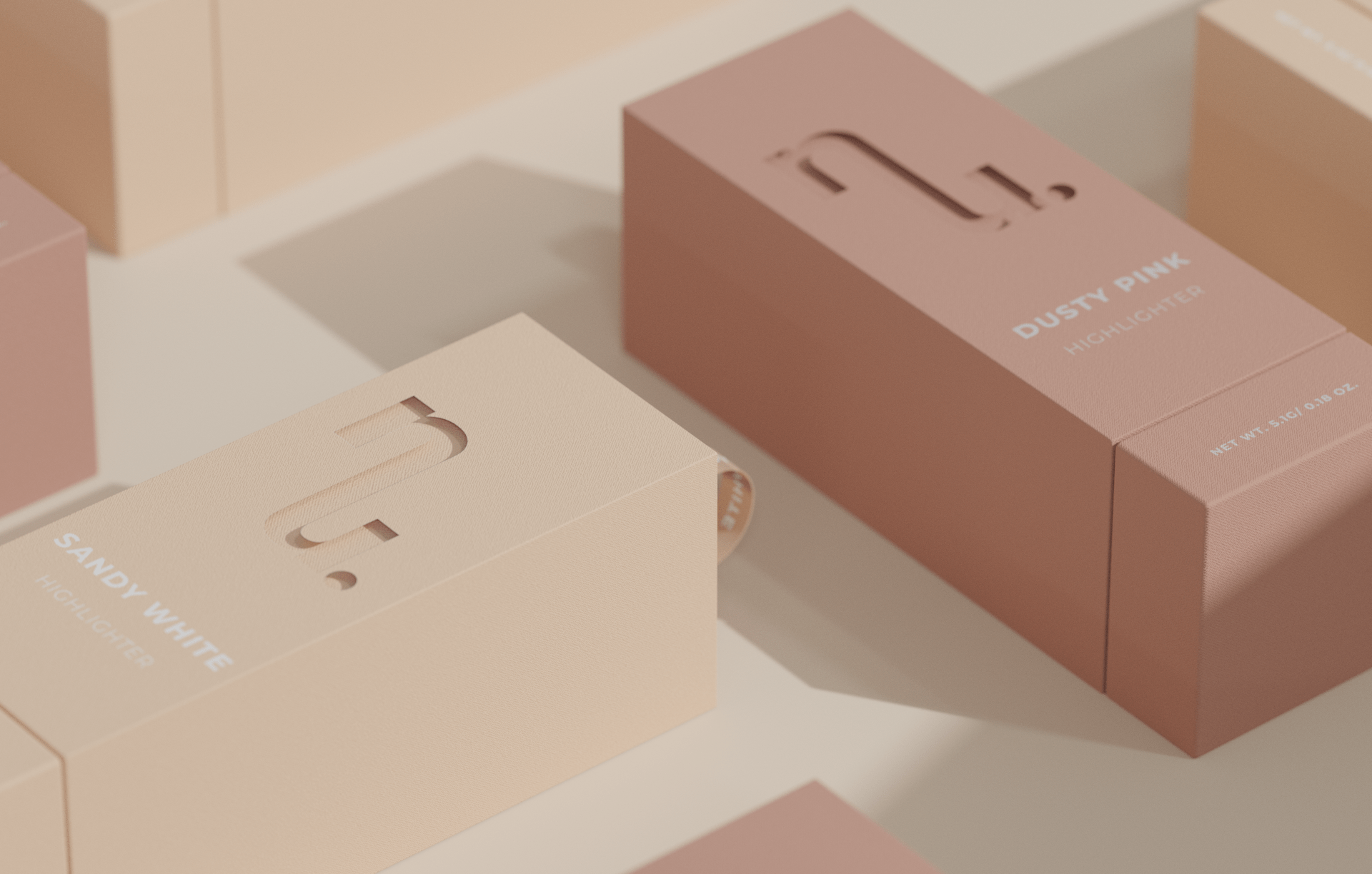 Brand promotion，Minimalist，Identification，Cosmetics，