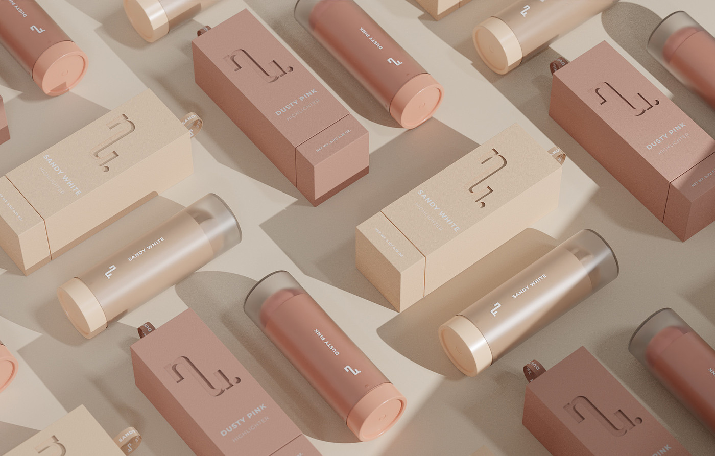 Brand promotion，Minimalist，Identification，Cosmetics，