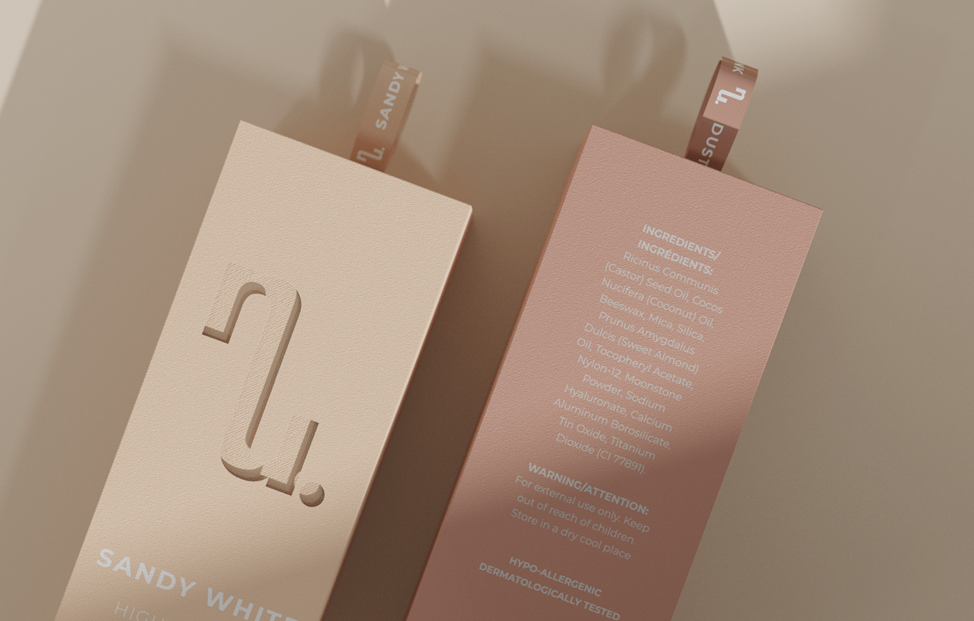 Brand promotion，Minimalist，Identification，Cosmetics，