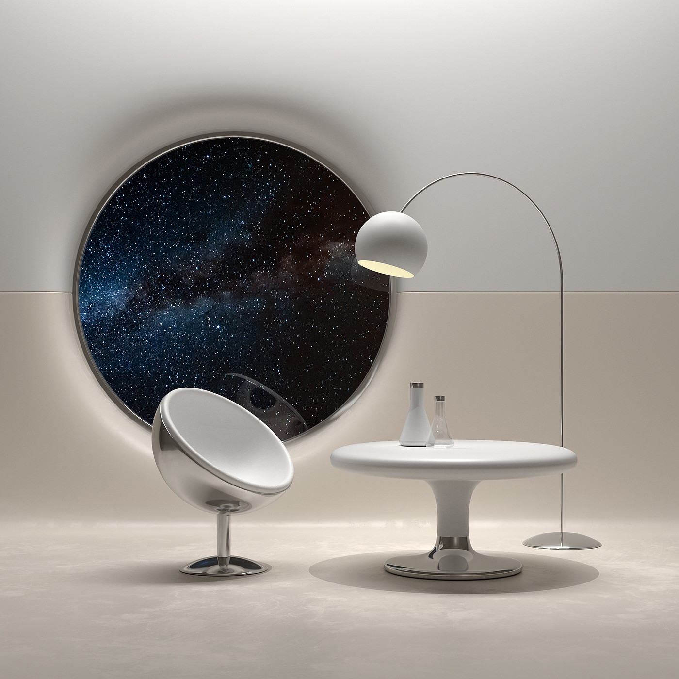 Computer animation，Set design，c4d，Set space，