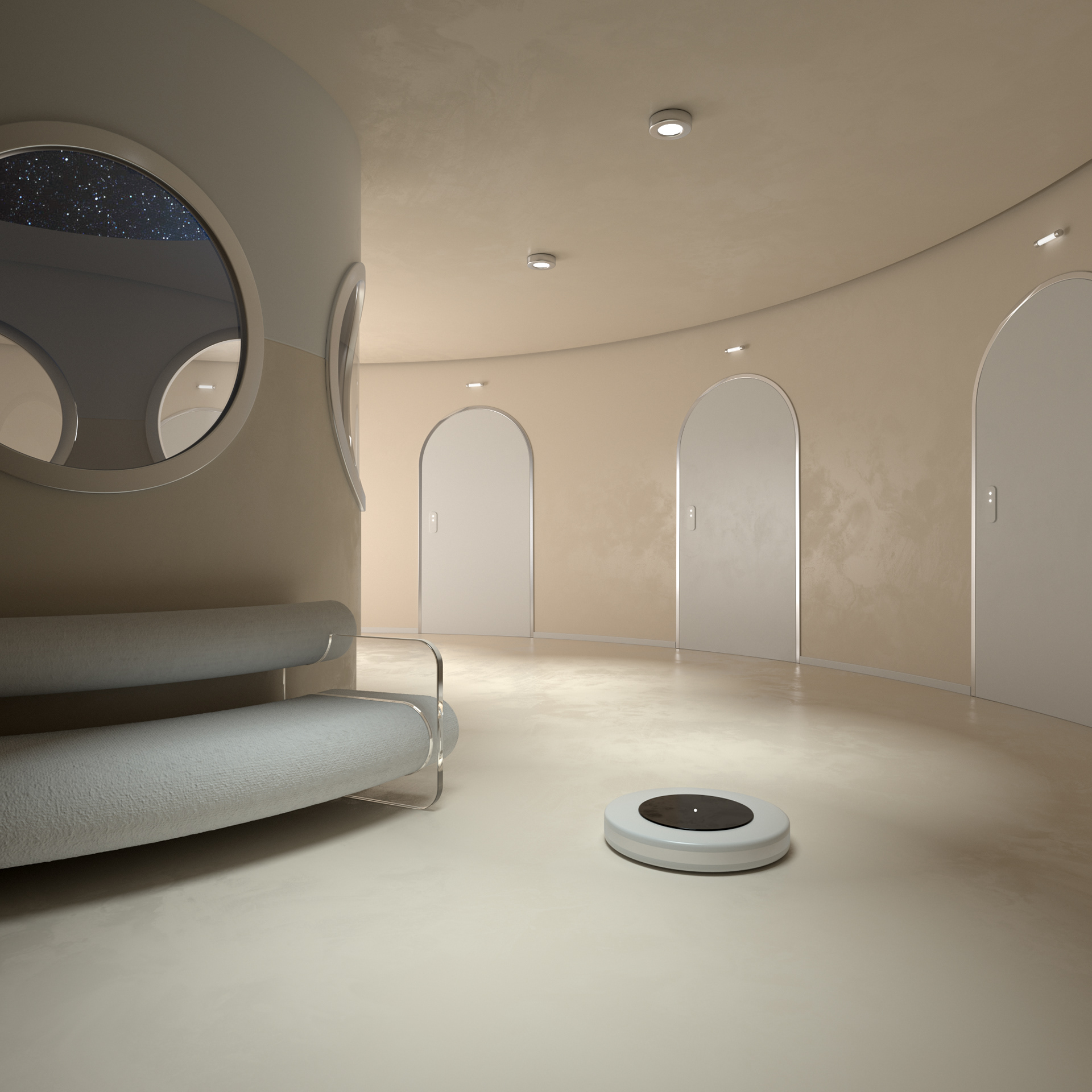 Computer animation，Set design，c4d，Set space，