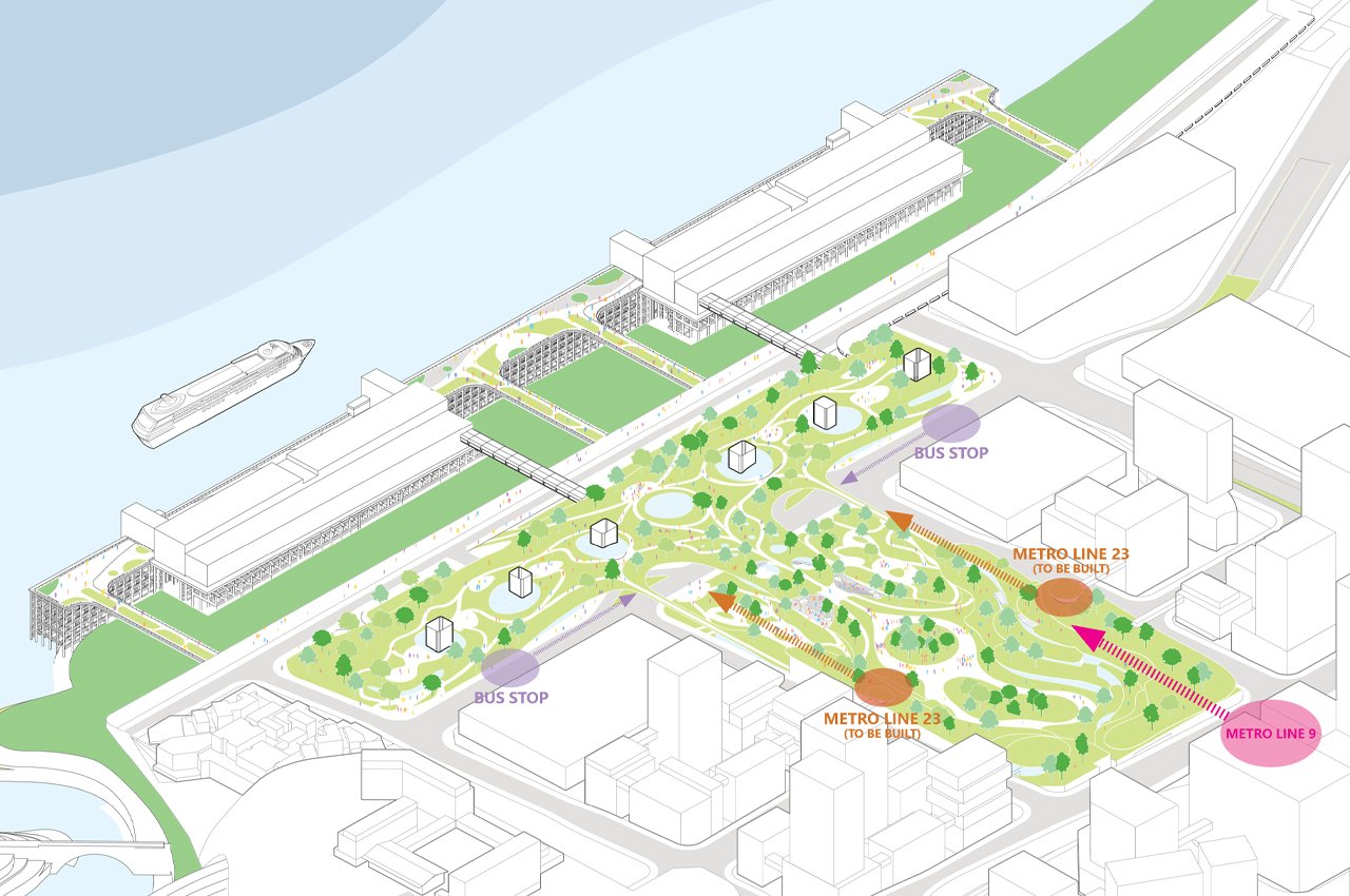 China Academy of Building Sciences，Chongqing Cuntan International Cruise Center，Futuristic design，Crazy architect，