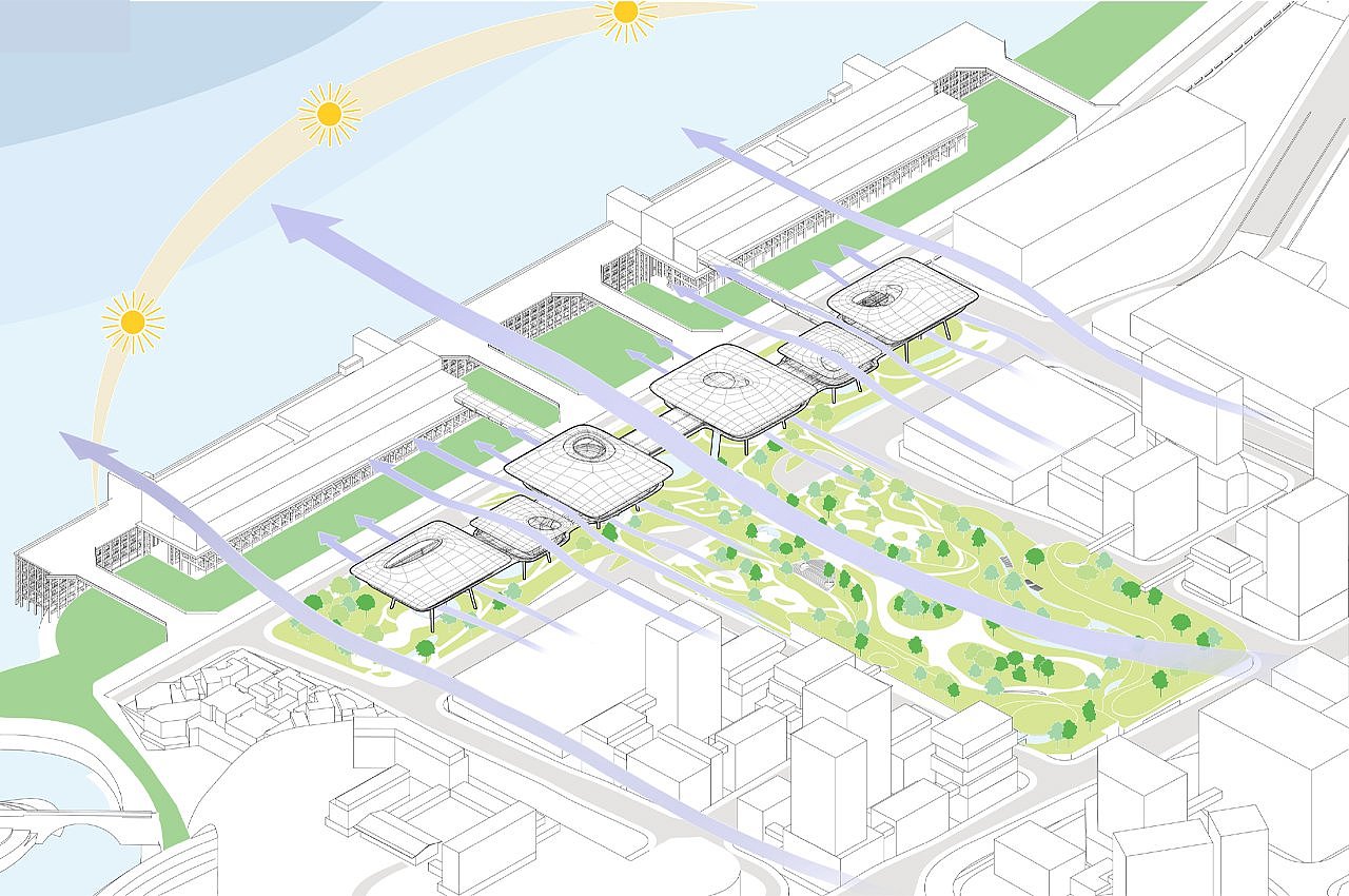 中国建筑科学研究院，重庆寸滩国际邮轮中心，未来主义设计，疯狂建筑师，