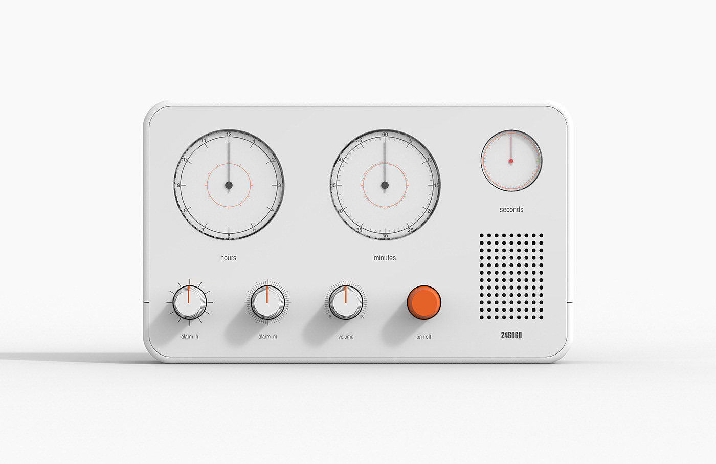 Alarm clock，controller，industrial design，Time products，