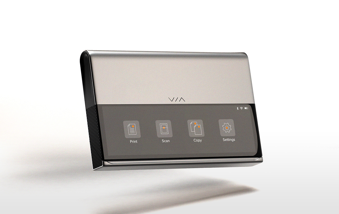 Handheld printer，Scanner，VIA，