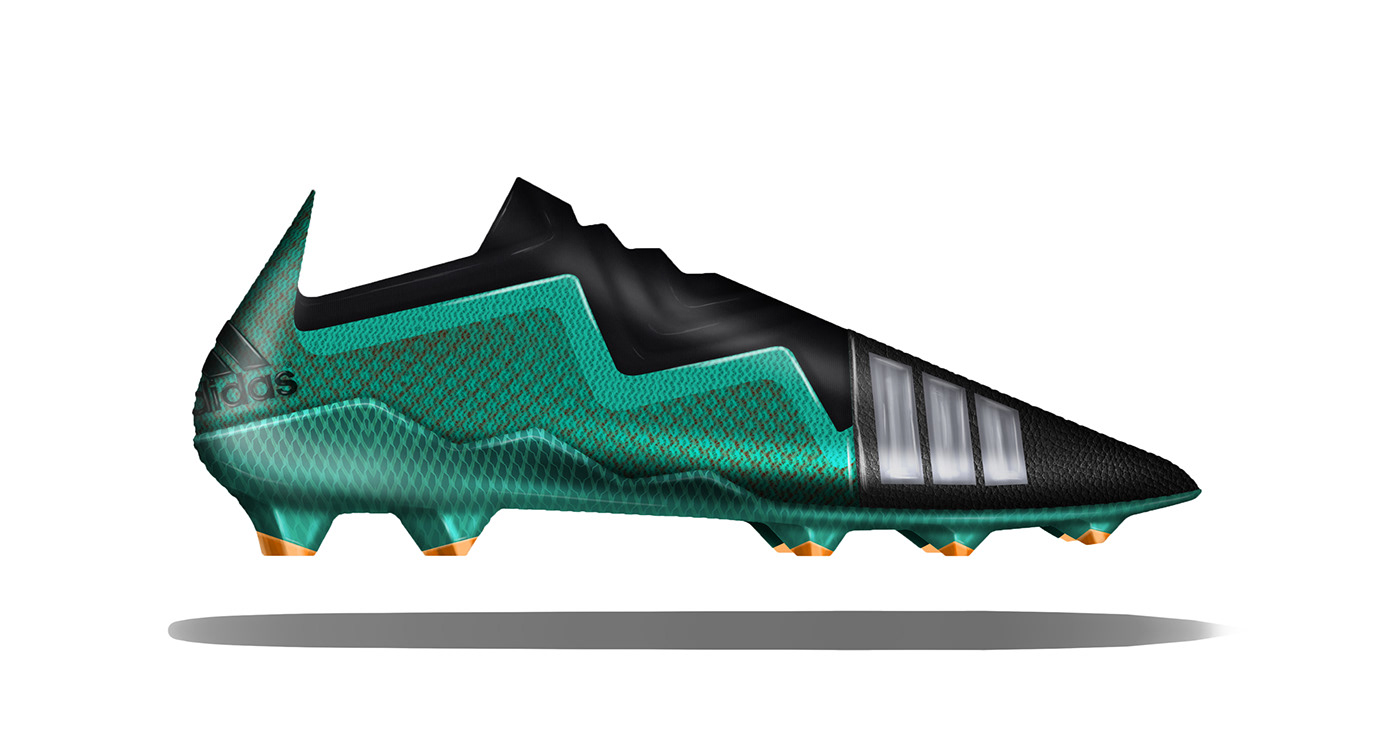 Spasic Territory，sneakers，ADIDAS FOOTBALL，Hand drawn，