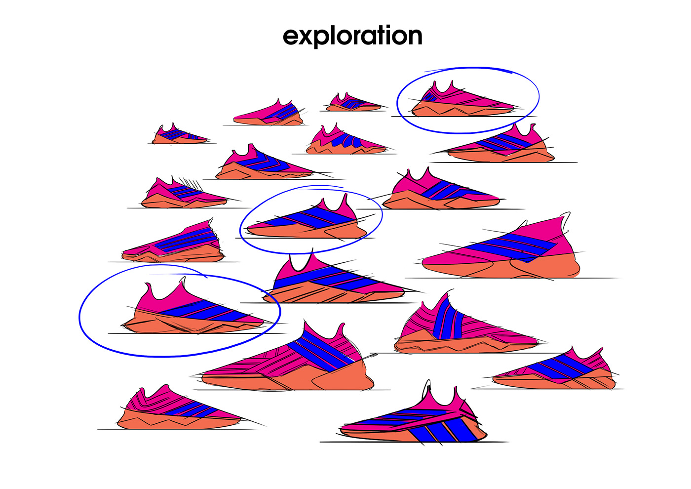 Spasic Territory，sneakers，ADIDAS FOOTBALL，Hand drawn，