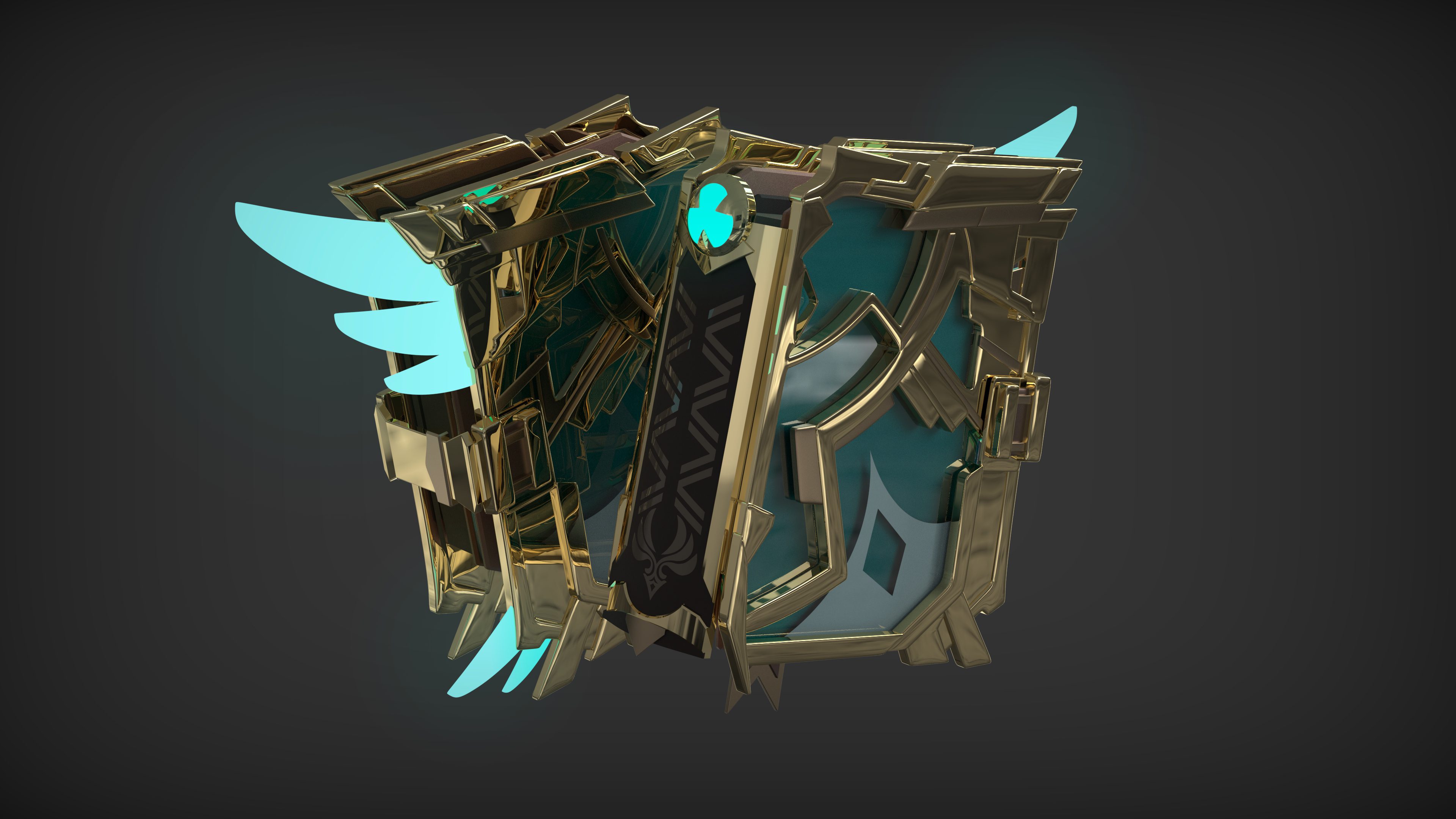 Original God，Game Modeling，daily，Subdivision modeling，Grid modeling，