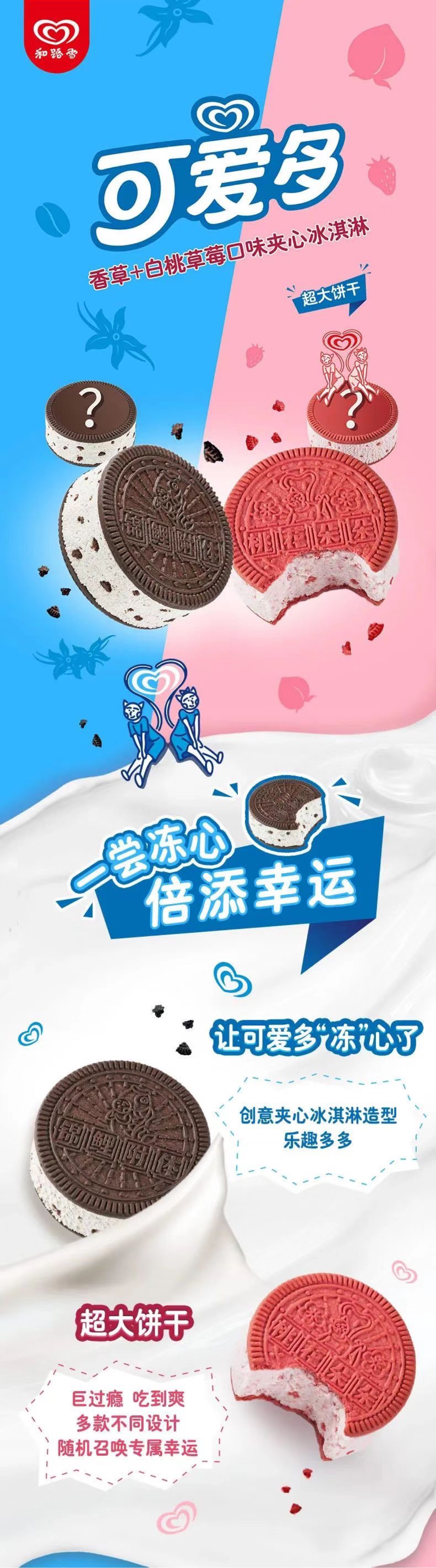 Cornetto ，Ice cream packaging，Wall's ，packing design，Graphic Artist Designer，pattern design ，