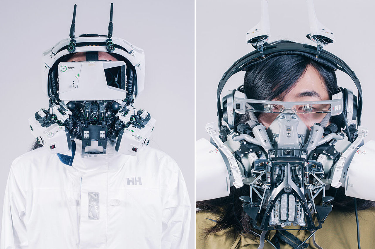 Mechanical mask，High-tech，Recycled materials，Japan，Punk，