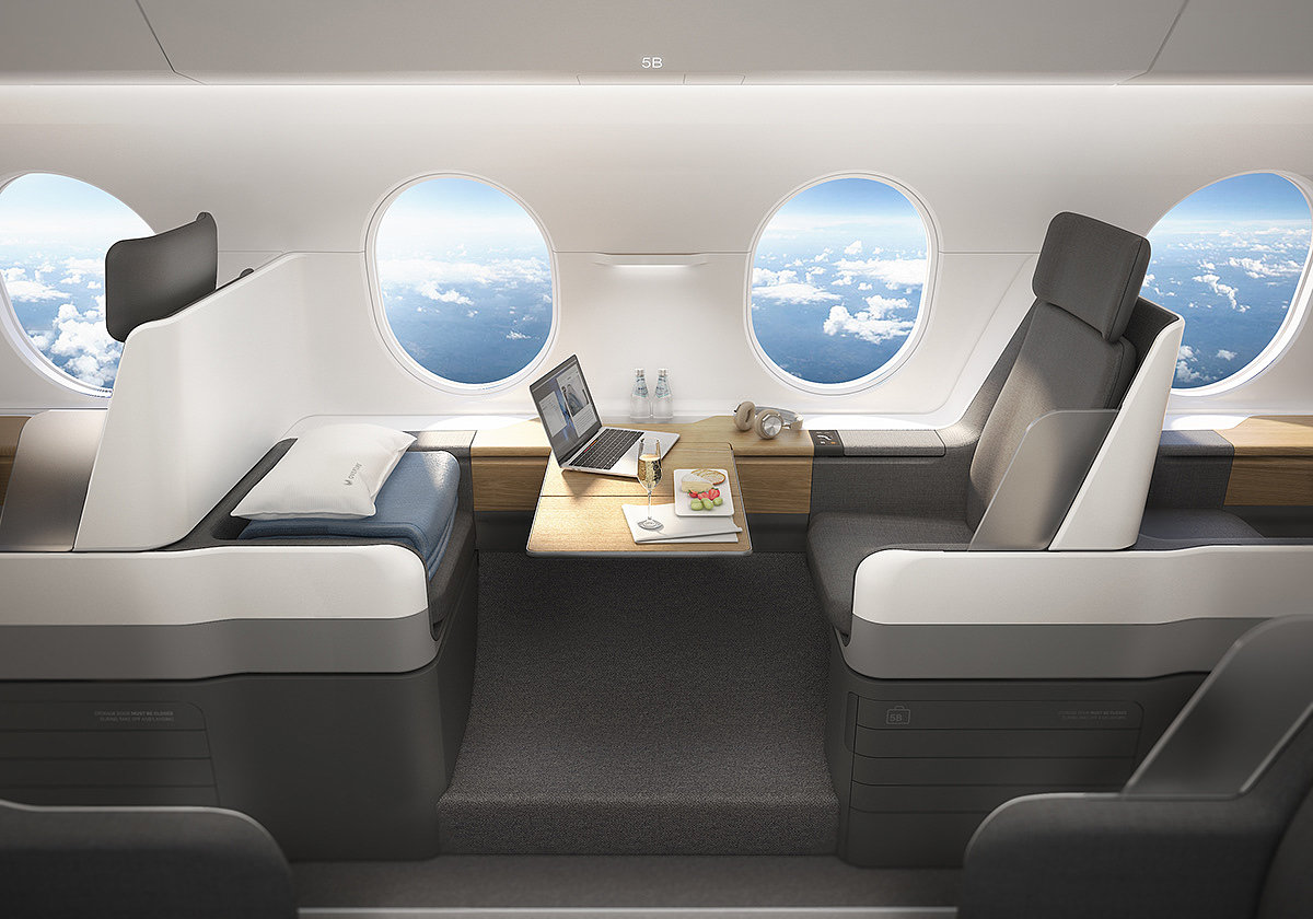 aircraft，Interior design，comfortable，Aircraft interior，