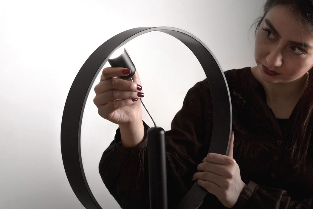 lamps and lanterns，Floor lamp，Magnetic ring，Art，