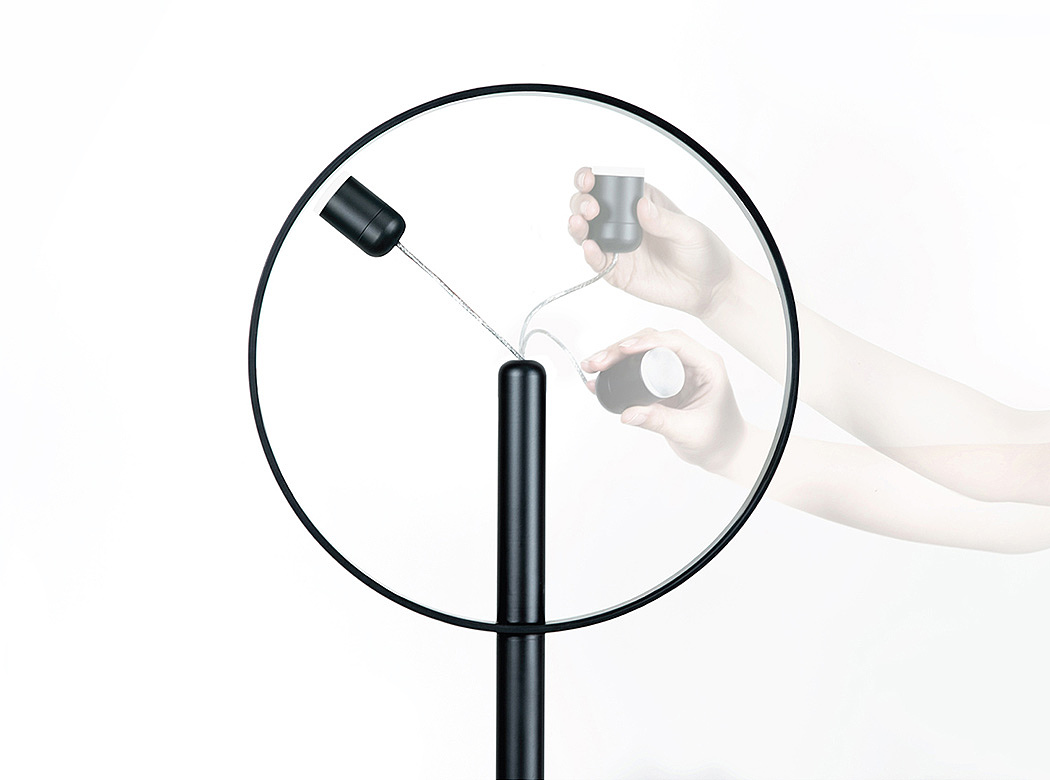lamps and lanterns，Floor lamp，Magnetic ring，Art，